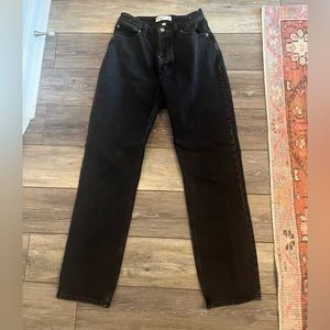 Abercrombie The Dad High Rise Jean - Curve Love Size 25